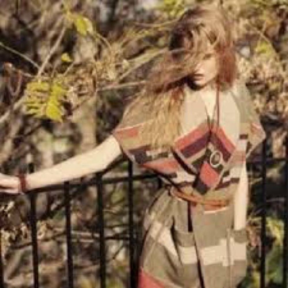Wilfred Free Wool Blend Navajo Print Wrap Vest – Size S
